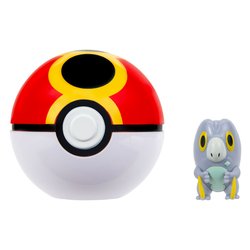 Clip n'Go Poke Ball con clip cintura (5cm) POKÉMON Assortito PK160700
