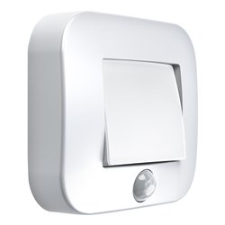 Applique da esterno NIGHTLUX Hall White (8,4x2,2x7,3cm) 1 luce - LED - Max 0,25W