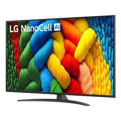 Tv 55" ( LED ) WebOS SERIE NANO81 AI Black 55NANO81A6A API