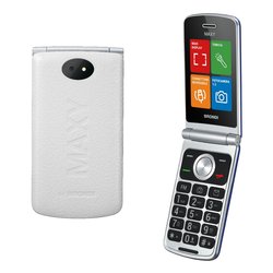 Cellulare 2G Gprs MAXY Dual SIM White 10283001