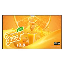 Display professionale 55" 4K 2160p UHD UH5Q SERIES Signage Black 55UH5Q E