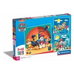 Puzzle 3x48 pz Super Color 5a+ (21x20,5cm) PAW PATROL 25291