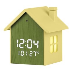 Sveglia Wooden Case Yellow JD 9540Y