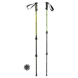 Set bastoni trekking 2 pz (65-135cm) TOTEM Verde 78132NVV
