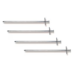 Set picchetti tenda 4 pz Spillone Stick Zincato 0302018C