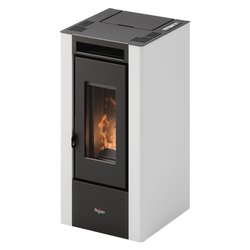 Stufa pellet 5,5kW ELLIOT 6 White 4 stelle Classe A+ 7025066