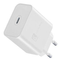 Caricabatterie USB Type-C SUPER FAST CHARGER 45W GaN+ White ACHSMUSBC45W
