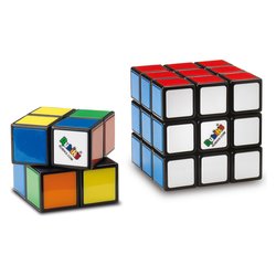 Duo Pack Cubo Original 3x3 e Mini 2x2 RUBIK'S 6064009