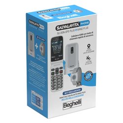 Cellulare 2G Gprs SALVALAVITA Phone SLV30 GPS Plus ECO+Band Grey 9204N