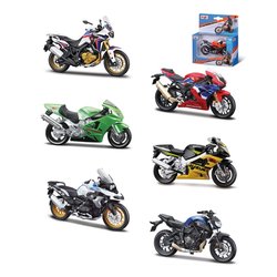 Moto stradale/cross scala 1:18 Assortito 31300
