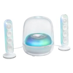 Set altoparlanti pc SOUNDSTICKS 5 Clear white 190W HKSOUNDSTK5WEP