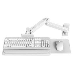 Supporto tastiera LX PRO SERIES Adjustable Wall Mount Keyboard Arm White 45 685 290