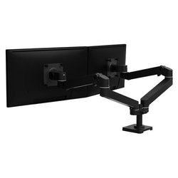 Supporto monitor TV scrivania ( 20 Kg ) VESA 100 x 100 LX PRO SERIES Dual Side-by-Side Arm Black 45 686 292
