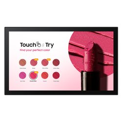 Display professionale 13" 1920x1080 FULL HD QBC T SERIES Small Touch Signage Black LH13QBCTBGBXEN