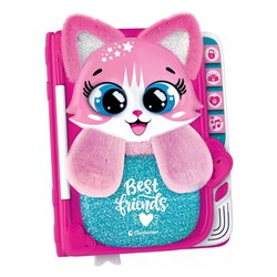 CLEMENTONI - BFF Sally Il Mio Diario Segreto Digitale Interattivo con Gattina 5+ Anni