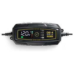 Caricabatterie auto-moto automatico mantenitore carica 6/12 V (per Pb WET, AGM, EFB, MF, 8-90 Ah ) DB 4.0 elettronico 314000