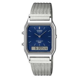 Orologio VINTAGE Silver e Blue AQ 230EM 2AEF
