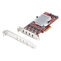 Scheda di espansione USB Type-C USB C a 4 Porte P10Q4C USB CARD LP