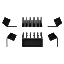Passacavi Cable Organizer Black ISWT CL 5SLBK