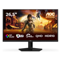 Monitor 26,5" ( OLED 2560x1440 QHD 2K 240Hz ) Black Q27G41ZDF