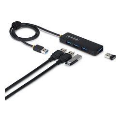 Hub USB Black 4 porte H5A4A USB HUB 2