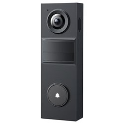 Campanello 2K Battery Video Doorbell Mini Black TD20