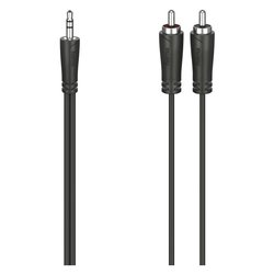 Cavo adattatore Jack Plug 2 RCA Black 3m 00205111