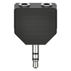 Connettore audio Jack Plug 2 Jack Socket Black 00205191