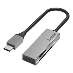 Lettore schede memoria SD|MicroSD USB C Gray 00200131
