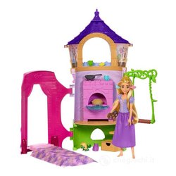Set bambola Rapunzel con Torre DISNEY PRINCESS HLW30