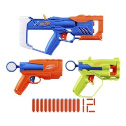 Pistola blaster NSeries Triple Action Pack 12cp NERF F9840EU4