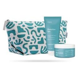 Set regalo bagno Hawaiian spa scrub salino + gel doccia
