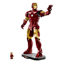 Iron Man Mark 3  Edizione del collezionista ( 1297 pz ) MARVEL SUPER HEROES 18a+ 76344