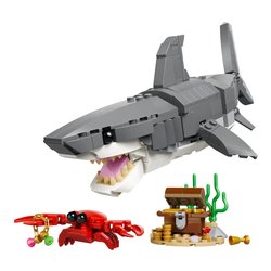 Squalo con scrigno del tesoro ( 379 pz ) CREATOR 3 IN 1 8a+ 31381