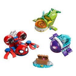 Veicoli subacquei ( 154 pz ) SPIDEY & AMAZING FRIENDS 4a+ 11207