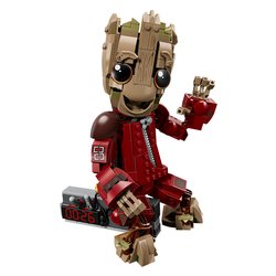 Groot in tuta da Ravager ( 604 pz ) MARVEL SUPER HEROES 10a+ 76341