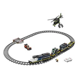 Rapina al treno della polizia ( 1313 pz ) CITY TRAIN 7a+ 60508
