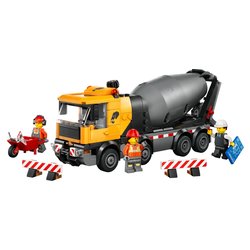 Betoniera ( 371 pz ) CITY GREAT VEHICLES 7a+ 60478