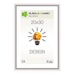 Cornice legno (20x30cm) DESIGN FRANK Bianco lucido 12 BI 08
