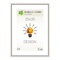 Cornice legno (25x35cm) DESIGN FRANK Bianco lucido 12 BI 10