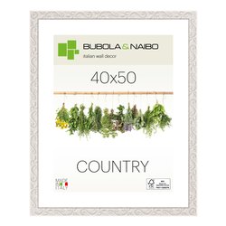 Cornice legno (40x50cm) COUNTRY MILTON Bianco Provenza 5790 03 17