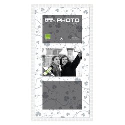 Portafoto multi (25x50cm) 3 foto BROOKE MULTI ART Bianco 4405M 05012550
