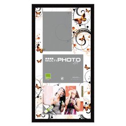 Portafoto multi (25x50cm) 3 foto BROOKE MULTI ART Nero 4405M 06022550