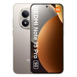 Smartphone 6,83" REDMI NOTE 15 PRO 5G Titanium color ( 256GB Ram 8GB 6580 mAh ) MZB0LZLEU