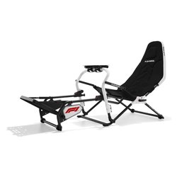 Supporto simulatore guida CHALLENGE DD F1 Edition Black e White FO 00336