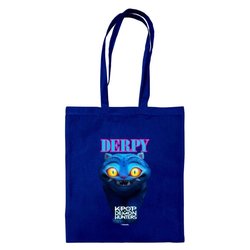 Borsa shopping Tote bag Derpy (35x41cm) K-POP DEMON HUNTERS Navy Blue GP2510442