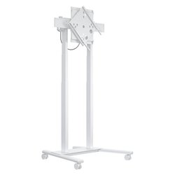 Supporto monitor TV pavimento ( 120 Kg ) VESA 600 x 400 MULTIBRACKETS Motorized Flip 2 White 9073