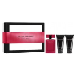 Set regalo donna For her eau de parfum intense 50ml, body lotion 50ml e doccia 50ml