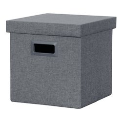 Scatola salvaspazio pieghevole (30x30x29cm) Blu SNH 013