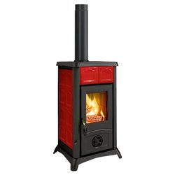 Stufa legna 7kW GEMMA .16 Bordeaux 5 stelle 3001000
